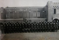 artillery-battery-cadets-at-attention-circa-1938